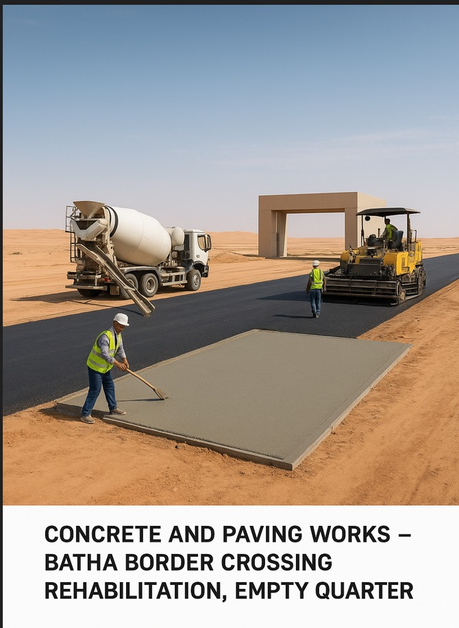 Infrastructure Works – Support Facilities